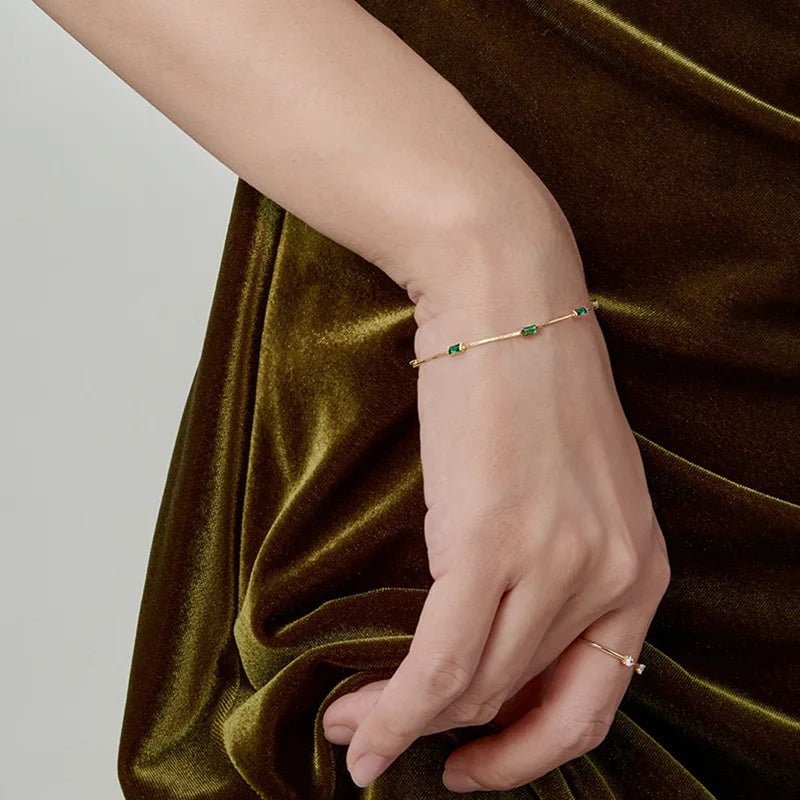 Dainty Aurora Chain Bracelets